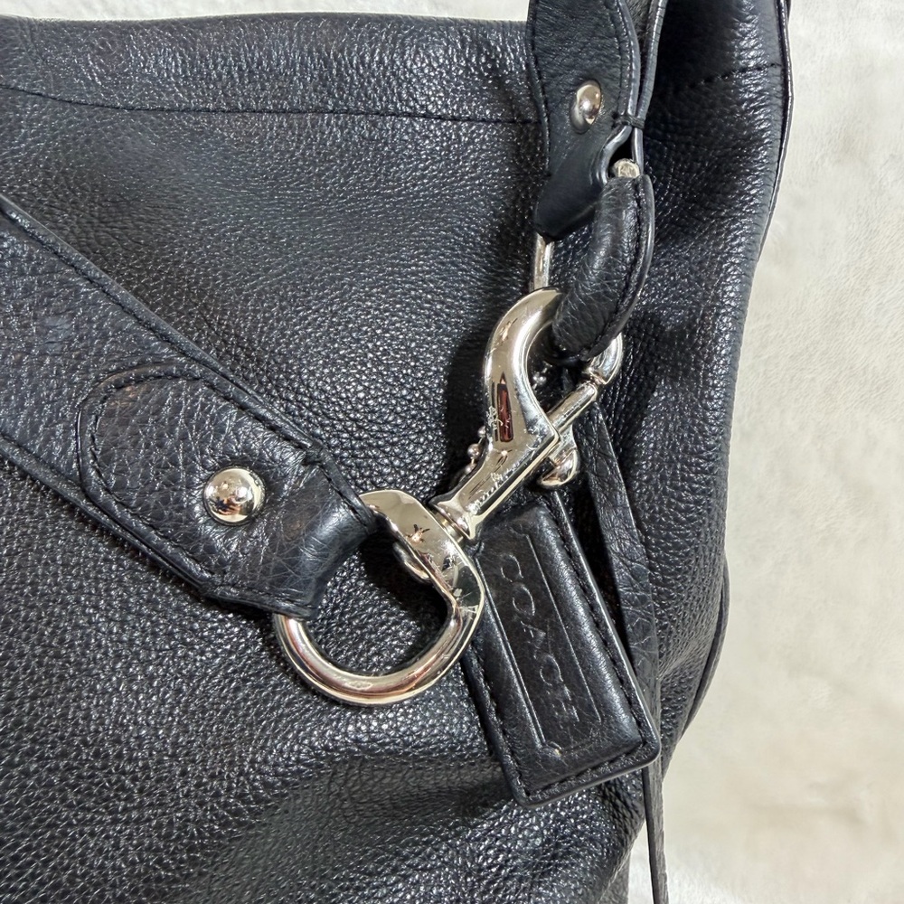 Coach Black Leather Hobo Bag - Picture 5 of 5